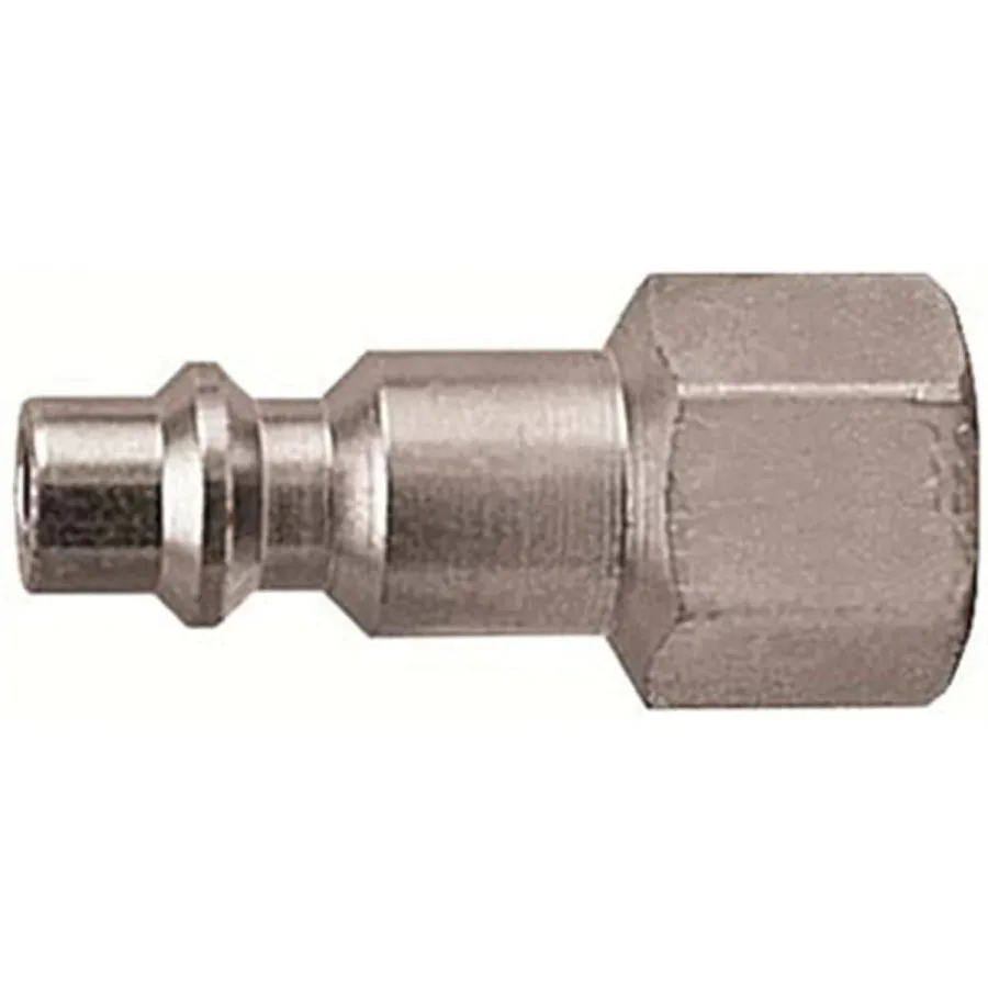 Industry Type D Female Plug 1/4" Body 1/4" NPT (image for) Industry Type D Female Plug 1/4" Body 1/4" NPT