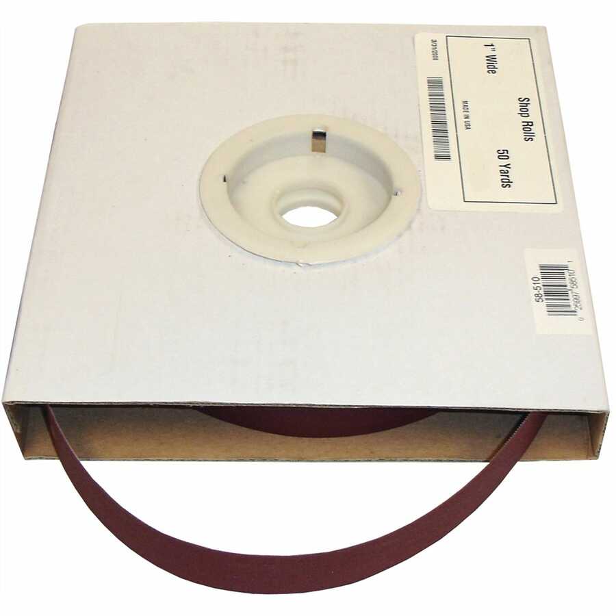 240 Grit Aluminum Oxide 1" x 50 Yards
