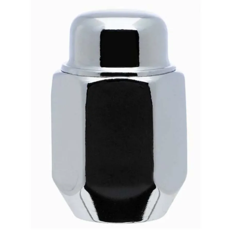 2-Piece Acorn Chrome Wheel Lug Nut (image for) 2-Piece Acorn Chrome Wheel Lug Nut