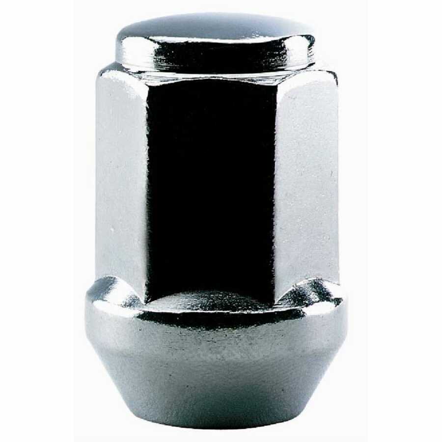 Metric Bulge Acorn Chrome Wheel Lug