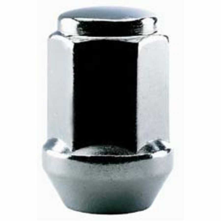 Bulge Acorn Chrome Wheel Lug