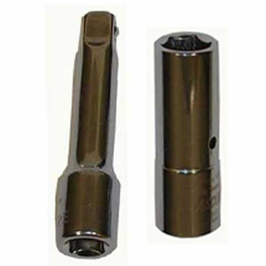 1/4" Extension And 11mm/12mm Socket Kit