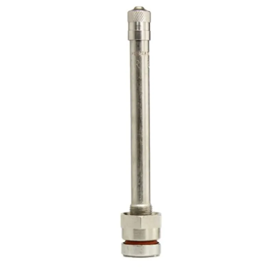 Valve Nickel Plated Brass 3.58" x .389" 100pk (image for) Valve Nickel Plated Brass 3.58" x .389" 100pk