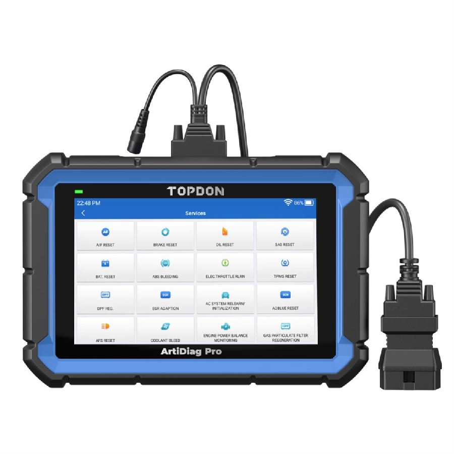 ArtiDiag Pro - 7" Scan Tool w/Service Functions & Bi-Directional