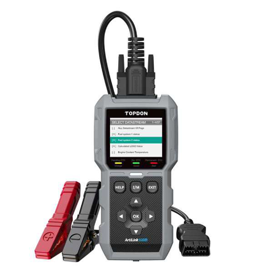 ArtiLink500B - 2-in-1 Code Reader & Battery Tester w/Data Graphi