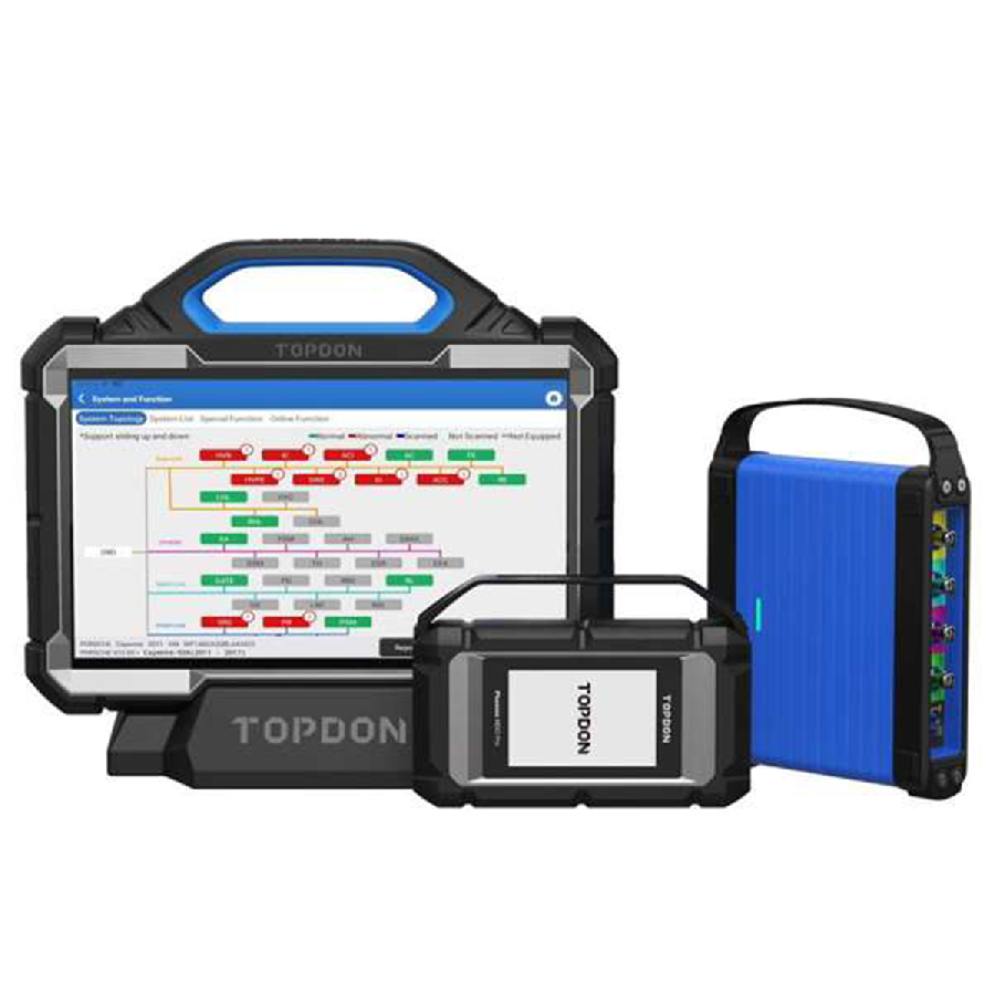 Phoenix Max w/Scope - 13.3" OE-Level Scan Tool, Docking Station