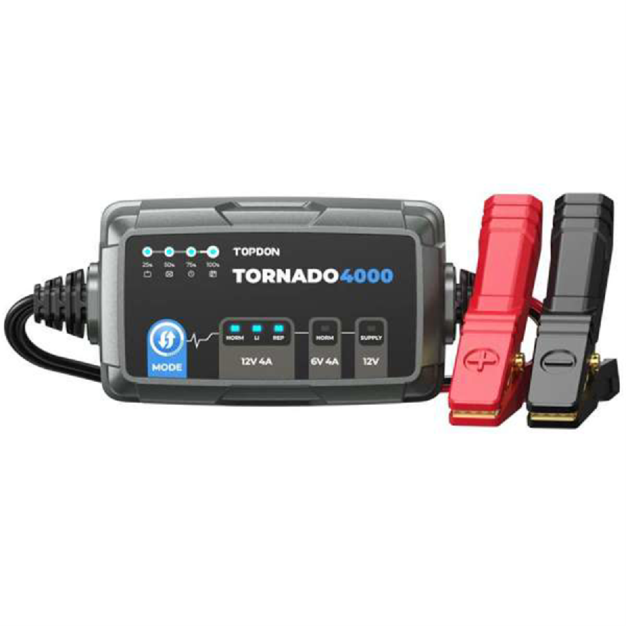 Tornado4000 - 4A Smart Battery Charger