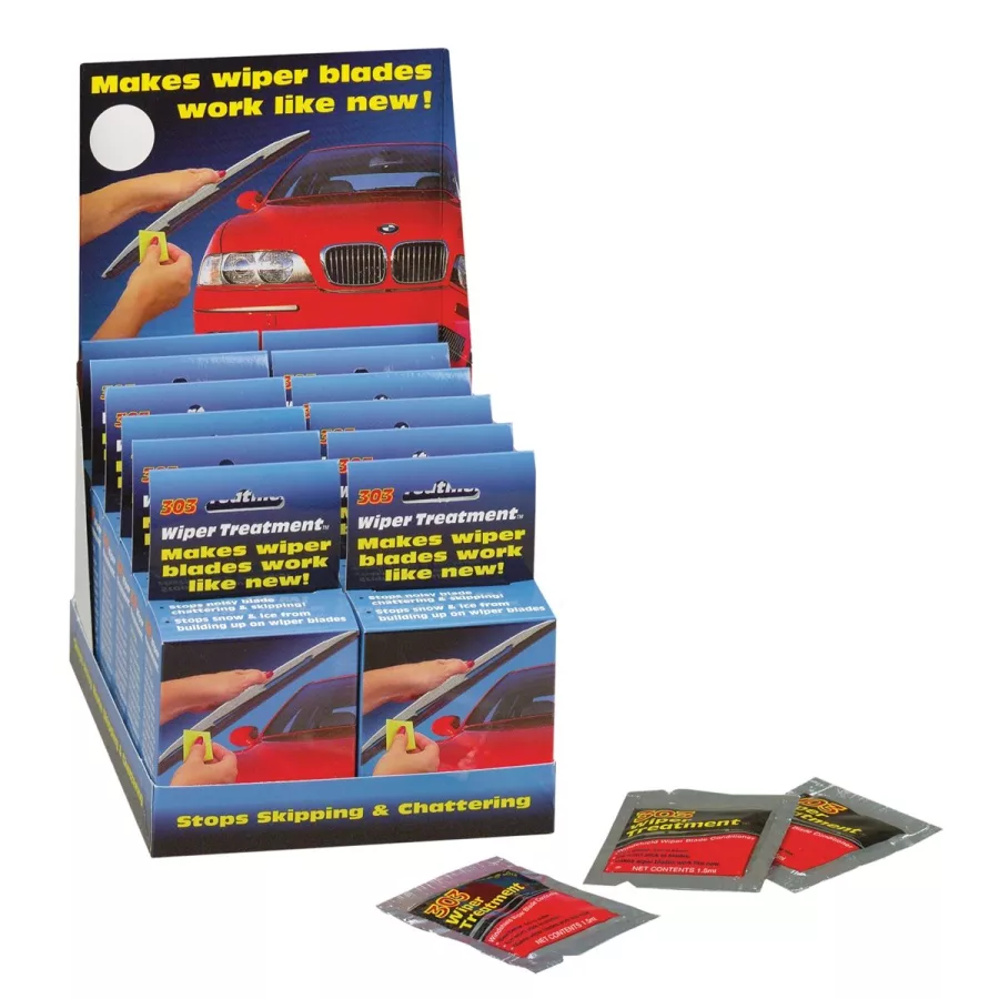 Wiper Treatment Counter Display - 12 Cards Wiper Treatment Counter Display - 12 Cards