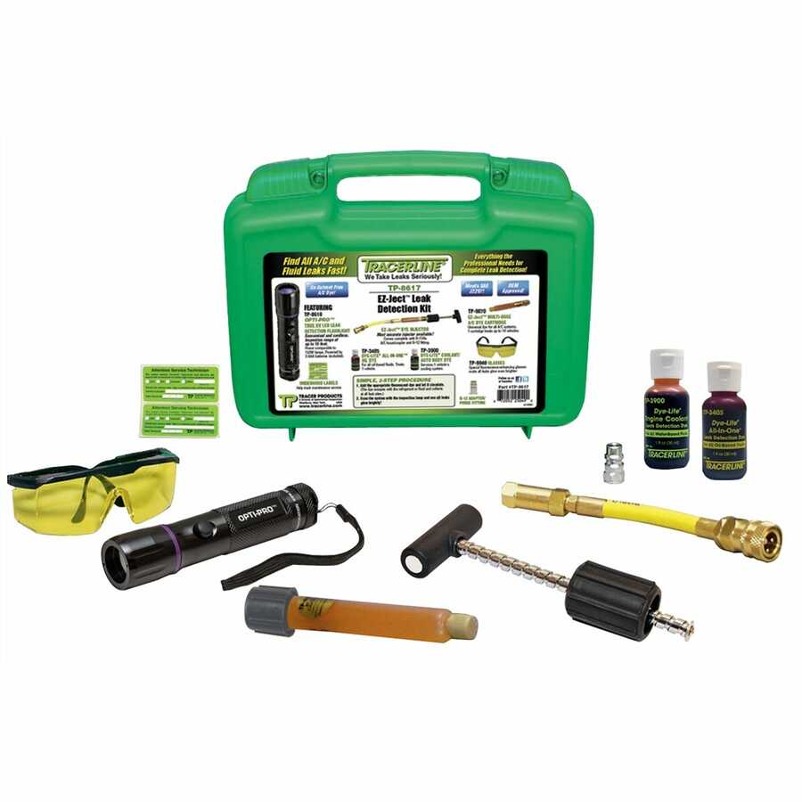 Complete EZ-Ject OPTI-PRO Leak Detection Kit