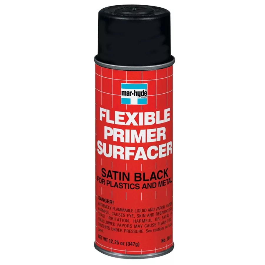 Freight - Flexible Primer Surfacer - Satin Black - 12 Oz Aerosol Freight - Flexible Primer Surfacer - Satin Black - 12 Oz Aerosol
