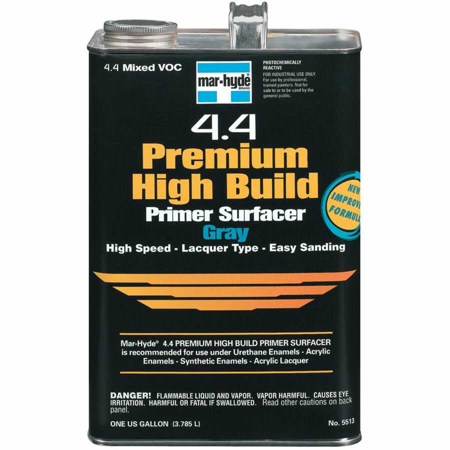 Premium High Build Primer Surfacer - Gray - Gallon