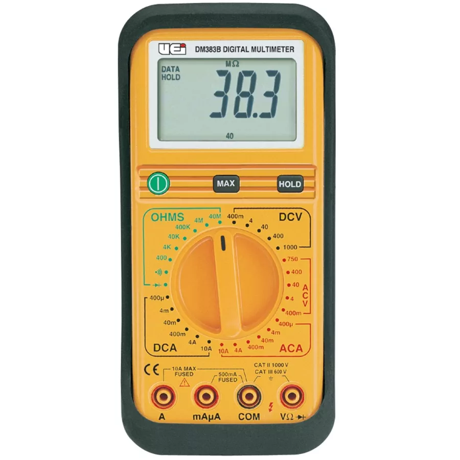 Multimeter - Rugged Digital w/ Protective Boot