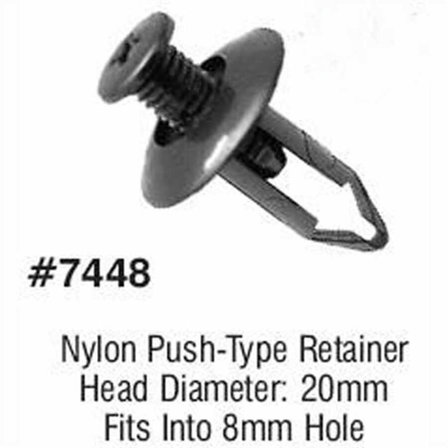 Nissan push type retainer