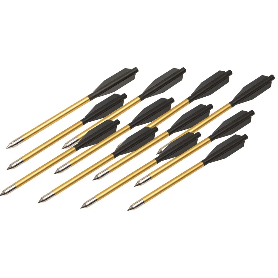 (image for) 12 PACK 6" ALUMINUM BOLTS (ARROWS)
