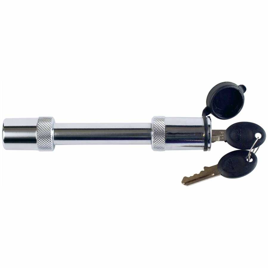 Locking Hitch Pin Dog Bone Chrome