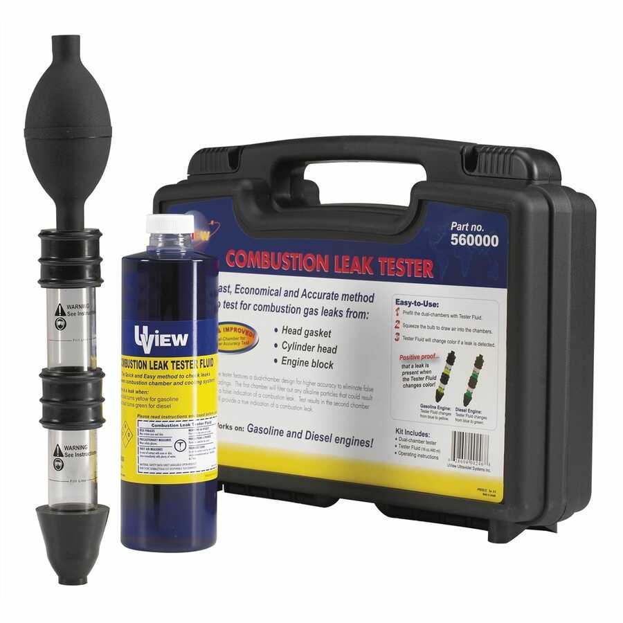 UView 550000 Airlift Cooling System Leak Checker and Airlock Purge Tool Kit New