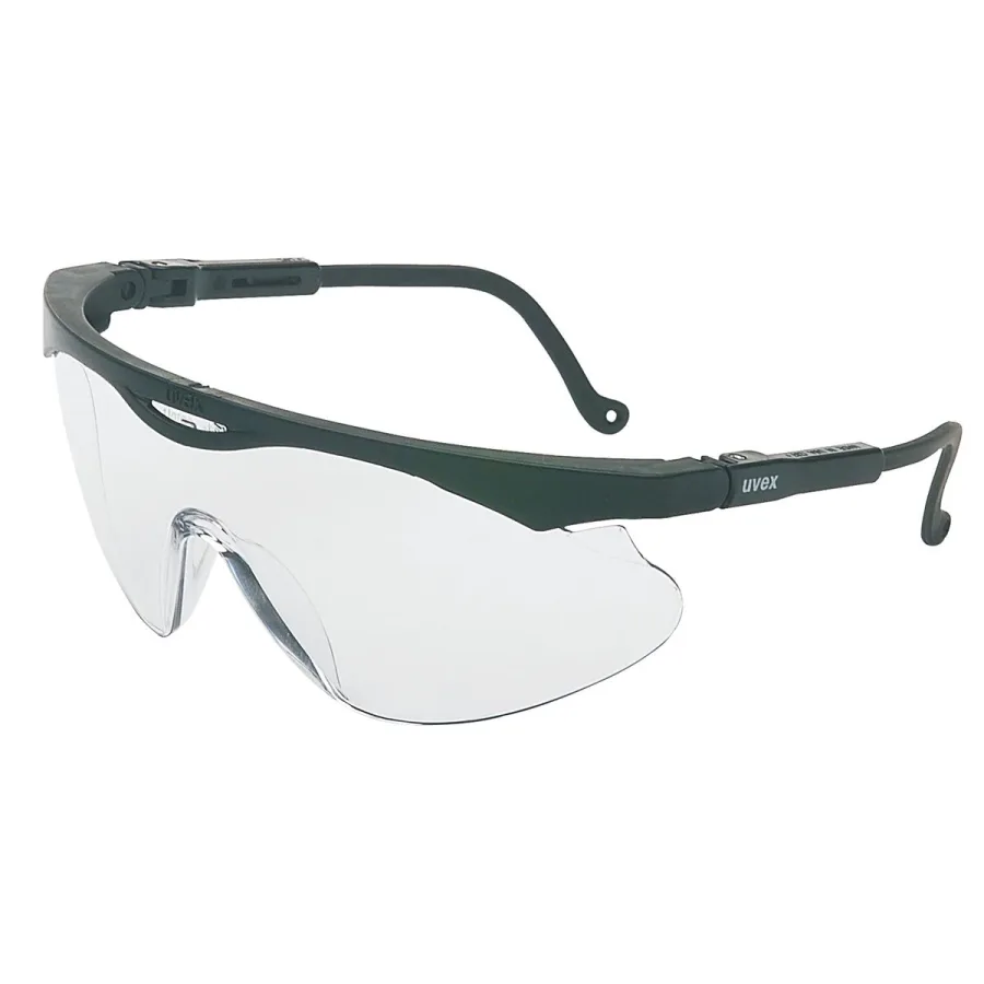 (image for) SAFTEY GLASSES SKYPER X2 BLACK/CLEAR LENS