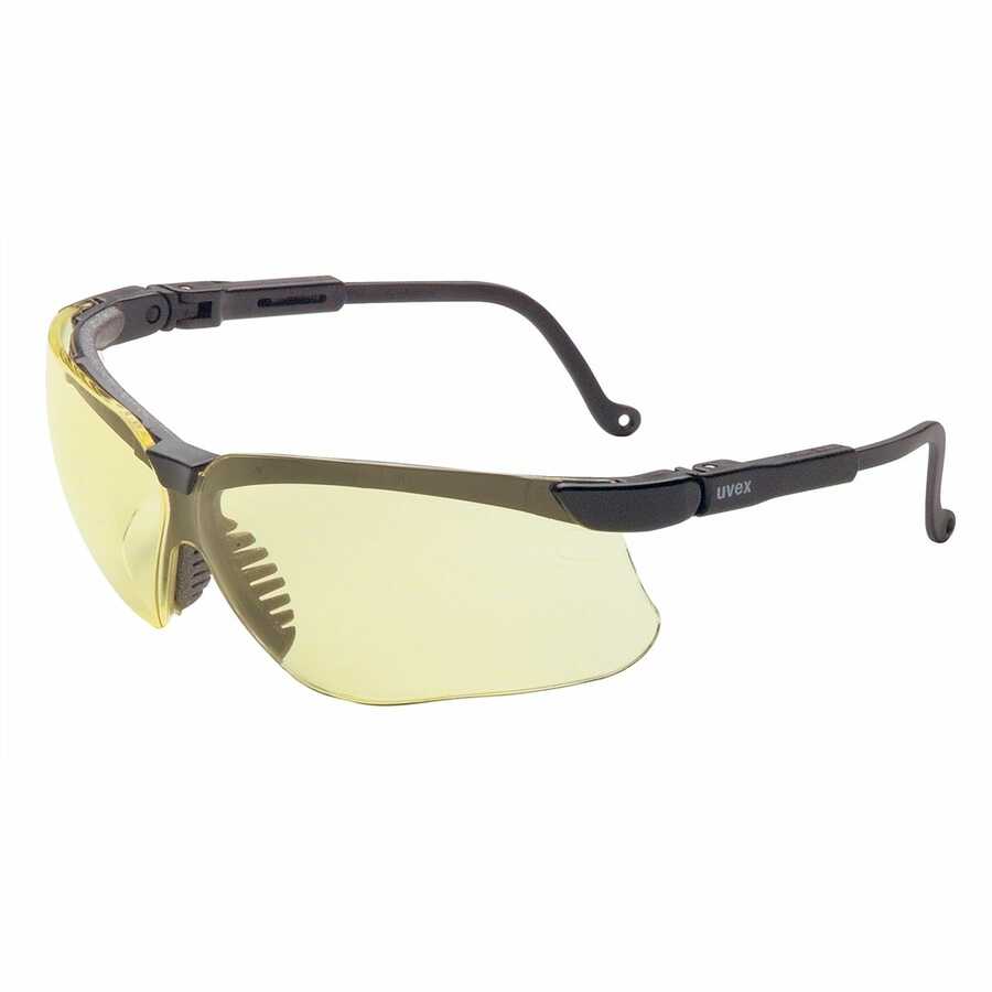 GENESIS BLACK FRAME AND AMBER LENS