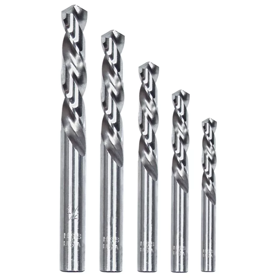c. Vermont American 13484 Left Hand Drill Bit Set - 1/8 - 3
