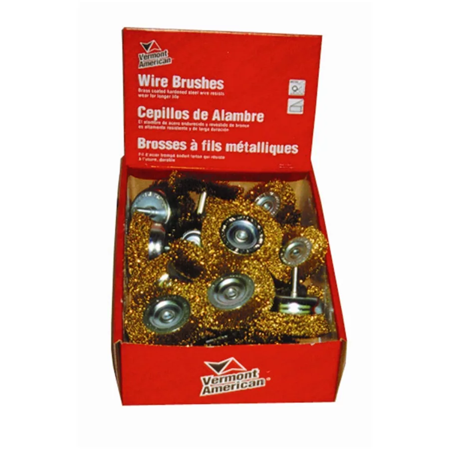 Wire Wheel Brush Assortment - 30-Pc