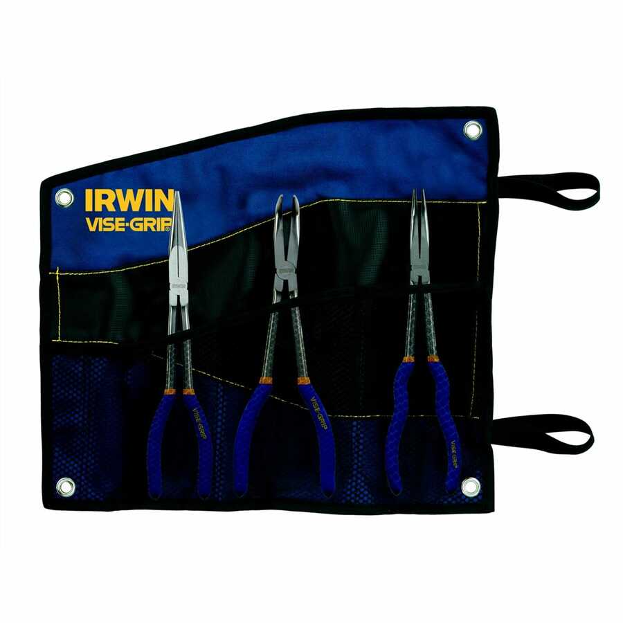 Long Reach Pliers Set 3 Pc
