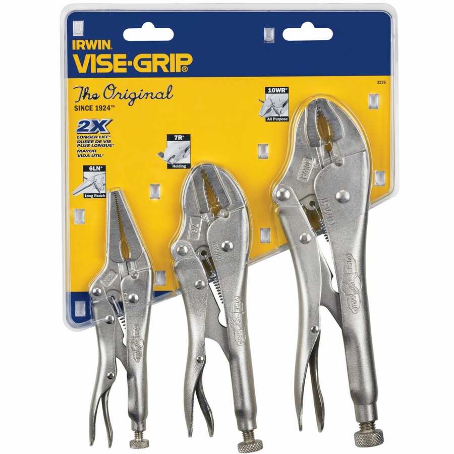 323S 3 Pc. Tool Set Contains One Each: 10WR(R), 7R(R) and 6LN(R