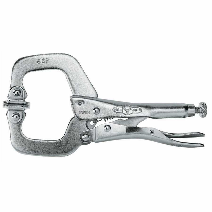 ViseGrip 4SP 4 Locking C Clamp with Swivel Pad VGP4SP