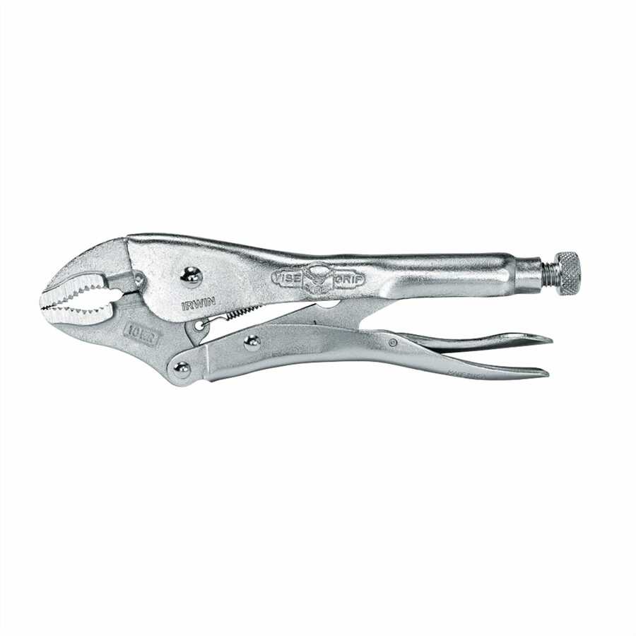 Curved Jaw Locking Pliers w/ Cutter 7 Inch VGP7WR