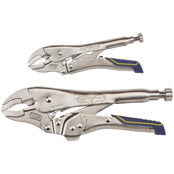 Vise Grip 2 pc Fast Release Locking Plier Set 10WR 7WR
