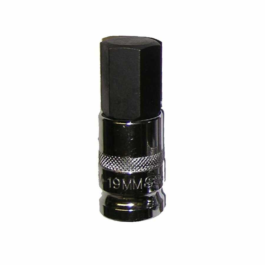 SOC 19MM 1/2D HEX MALE