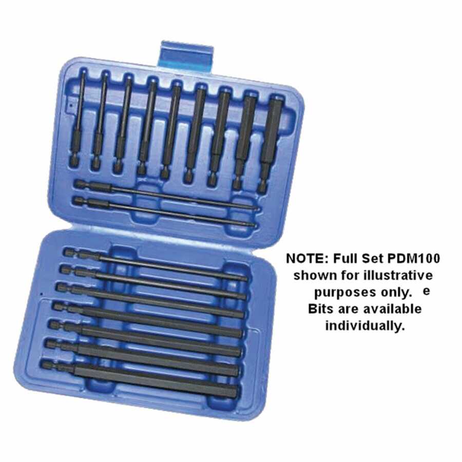 VIM Tools 3MM POWER DR HEX BIT 3LONG [191577] [PDM103] 3.82