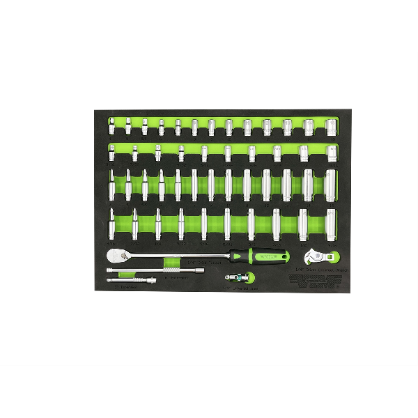 51 PC. 1/4'' DR. SOCKET MASTER SET