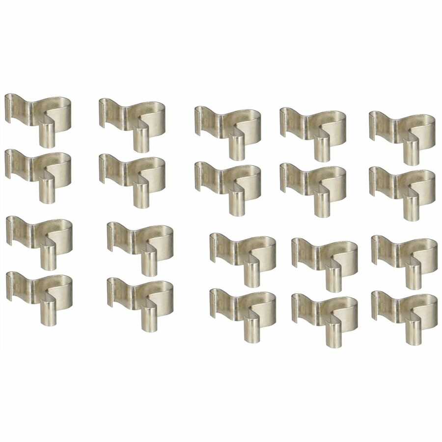 VIM V421C20B 3/8 In Socket Rail Clips 20/Pk VIMV421C20B