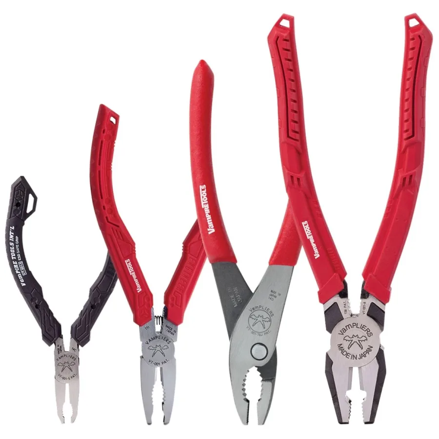 (image for) VamPLIERS 4-pc Set S4A; 5", 6.25", 7", 8" + Pouch