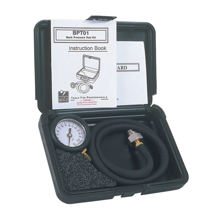 Back Pressure Test Kit Back Pressure Test Kit