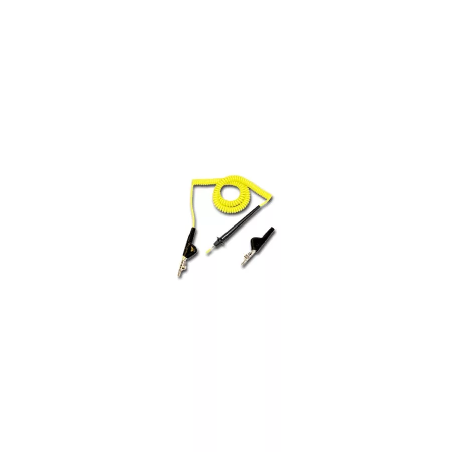 Hi-Viz Jump Lead - Yellow - 12Ft