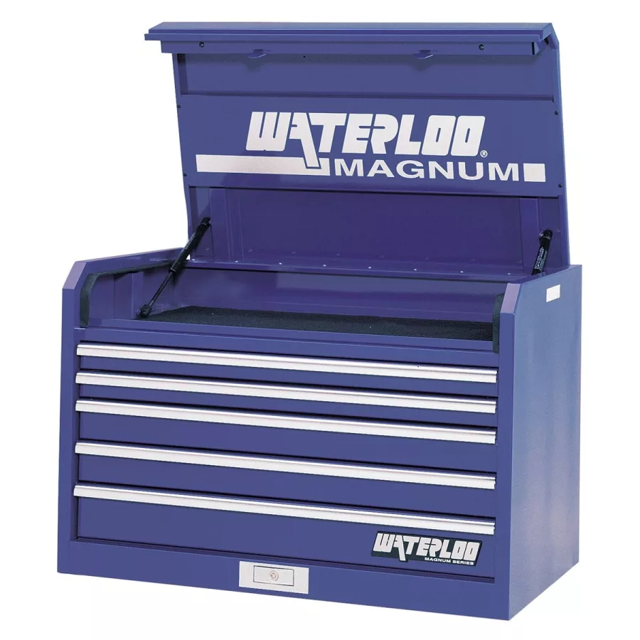 Magnum Series 5-Drawer Chest - 36 In W Blue