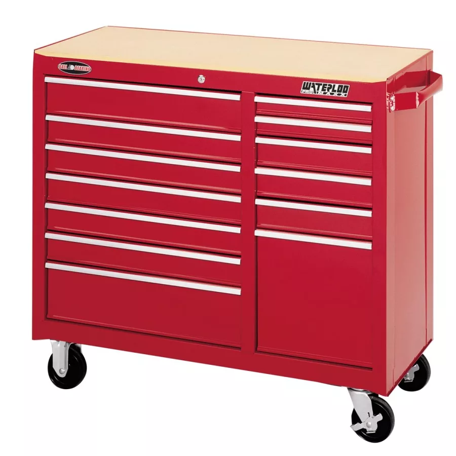 ProMaxx 13-Drawer Ball-Bearing Tool Cart - 40 In W