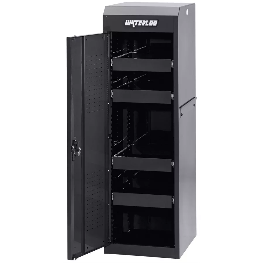 Full-Height Side Locker - Black