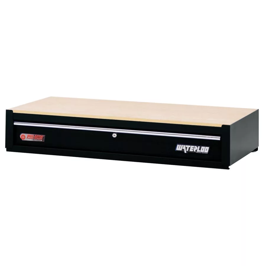 40" 1 Drawer Black Intermediate Chest