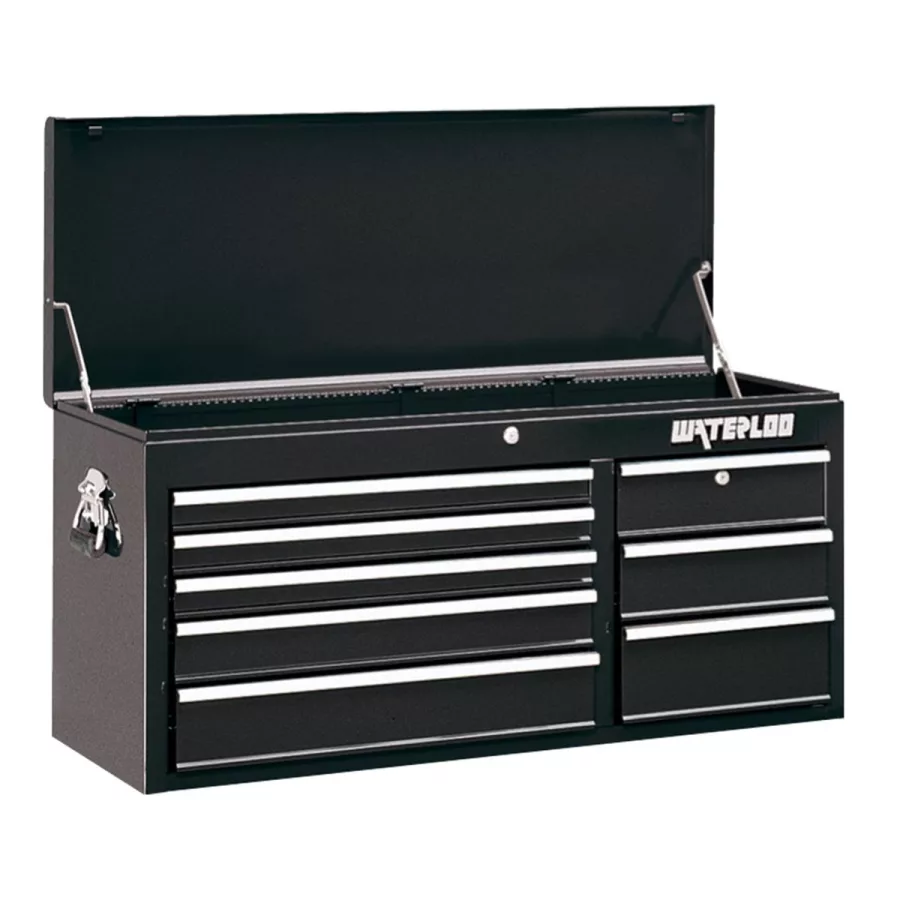 41 In. Black 8-Drawer Tool Chest w/Liners