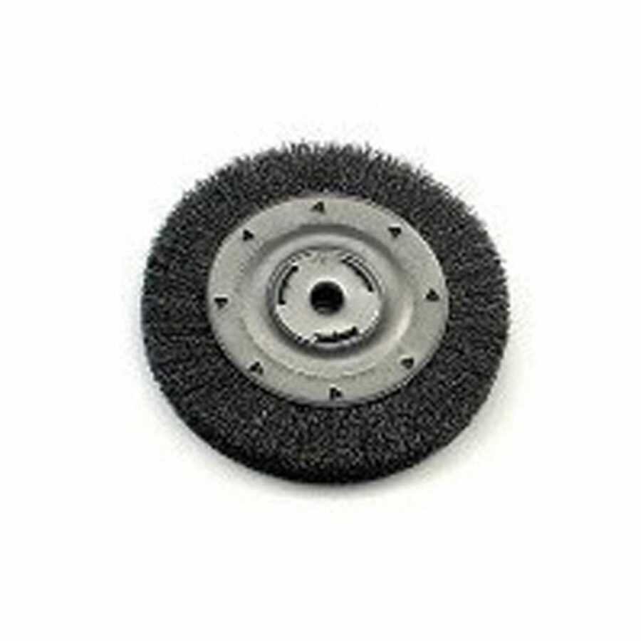 Weiler 8" Crimped Wire Wheel, Coarse, 5/8" Arbor, Wide Face