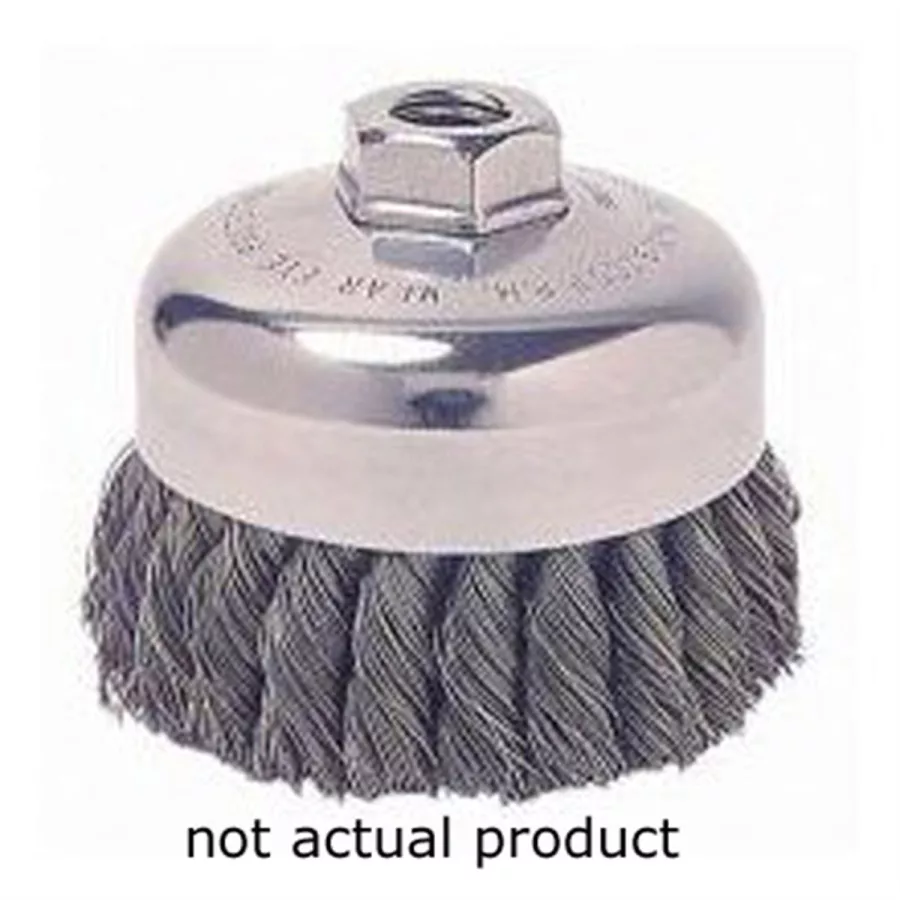 3" Knot Wire Cup X-Coarse