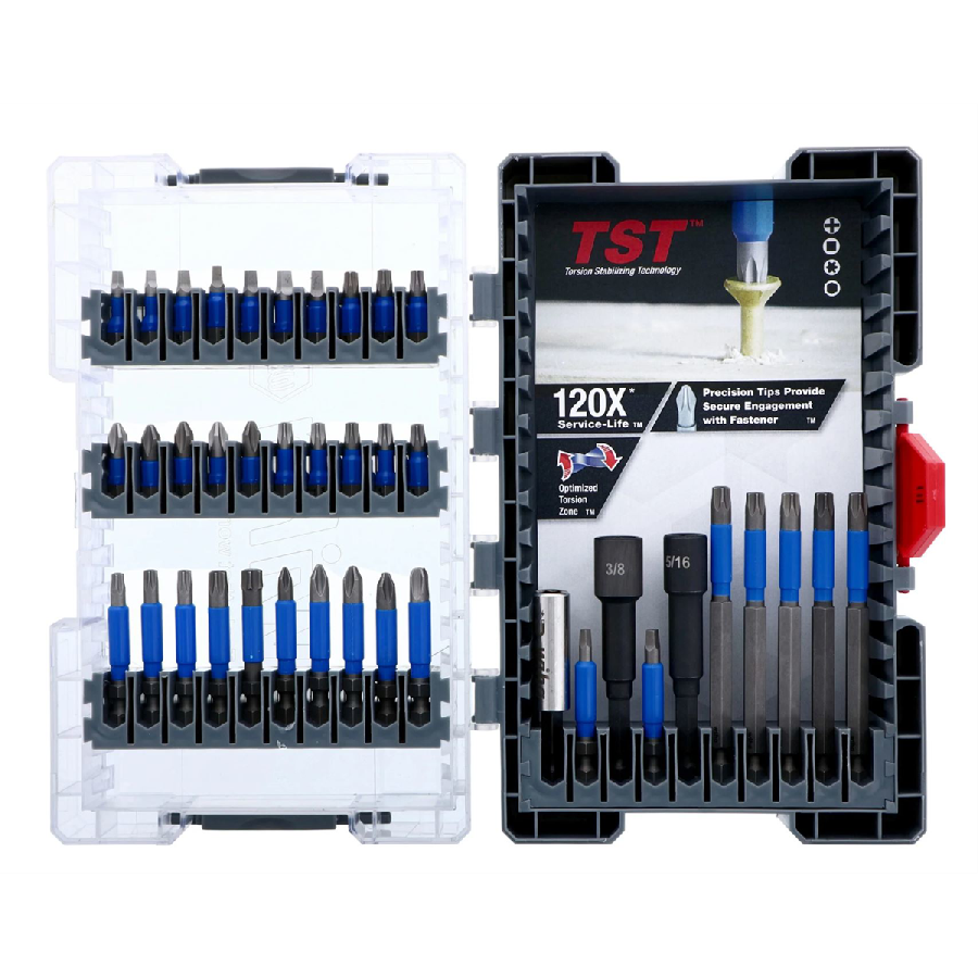 TerminatorBlue Bits are impact rated for power tools and rigorou