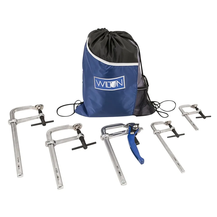(image for) 5pc F-Clamp Kit includes Free Wilton Cinch Sack