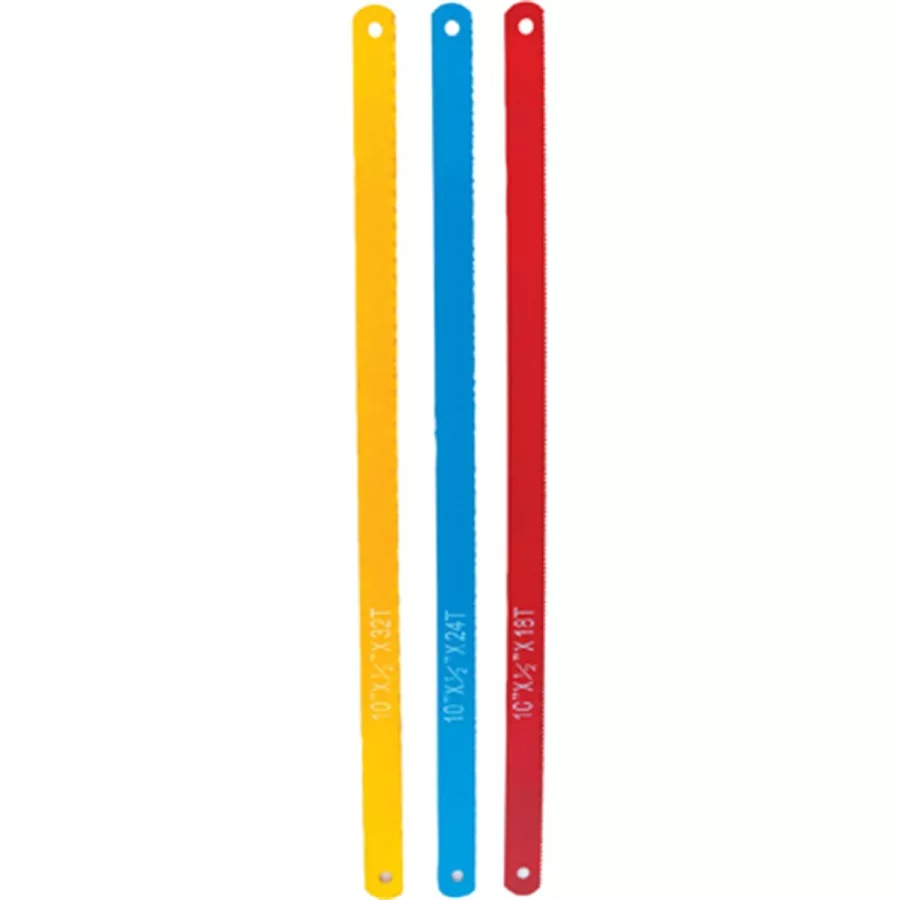 12 pc Hacksaw Blade Set - 4 pc 12 pc Hacksaw Blade Set - 4 pc