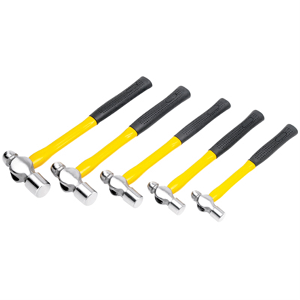5 Piece Ball Pein Hammer Set