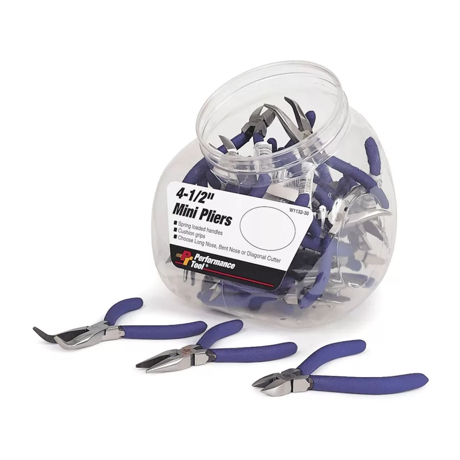 4-1/2" MINI PLIER FISHBOWL= 30 PCS