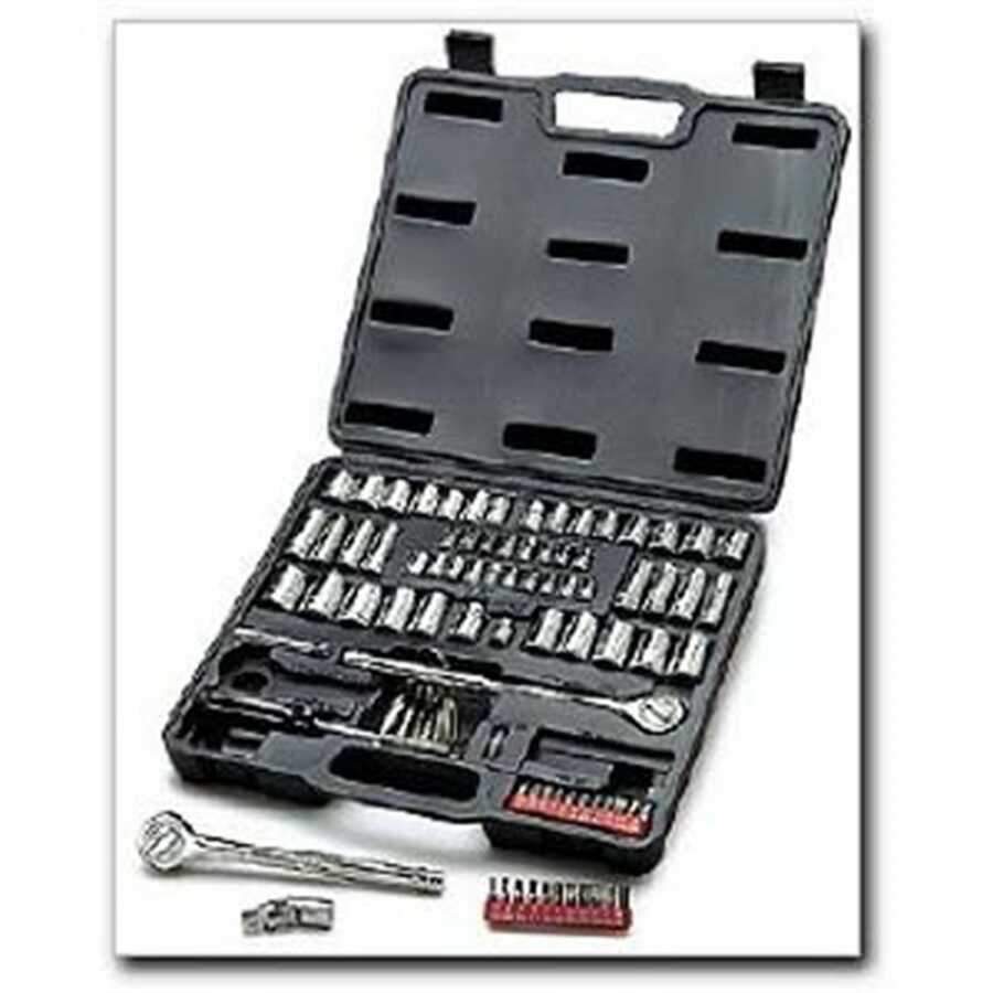 100 Pc Socket and Bit Set