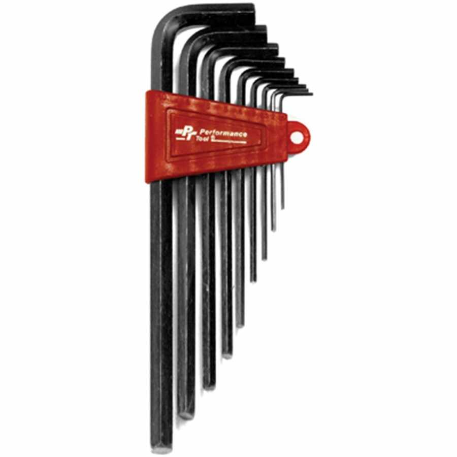 9 Pc MM Long Hex Key Set